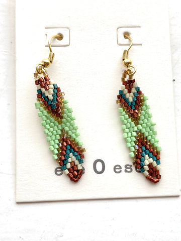 Multi-Coloured Earrings by Ese O Ese