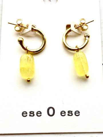 Lemon Candy Earrings by Ese O Ese