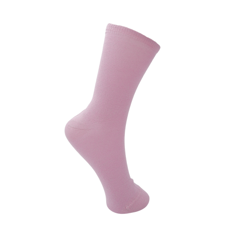 Ballerina Pink Lurex Socks by Black Colour