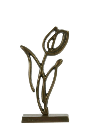 Antique Gold Tulip Ornament