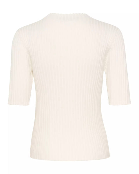 Ice Ribbed Jumper by Saint Tropez