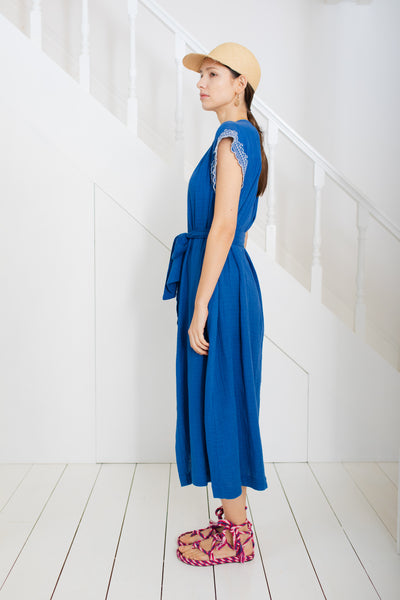 Ava French Blue Dress By Bonté