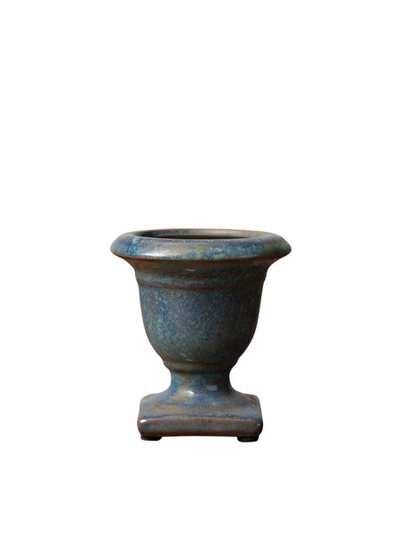 Small Grey Blue Glazed Vase