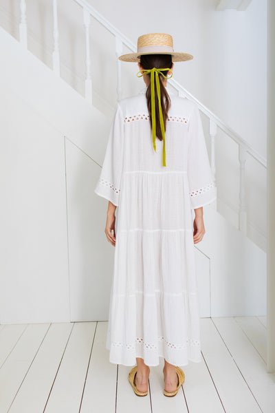 Koko White Shirt Dress By Bonté
