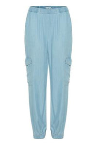 Blue Cargo Pants by B Young