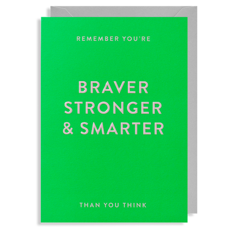 Braver, Stronger & Smarter By Lagom