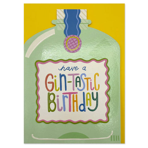 ‘Have a gin-tastic birthday’ Card by Raspberry Blossom