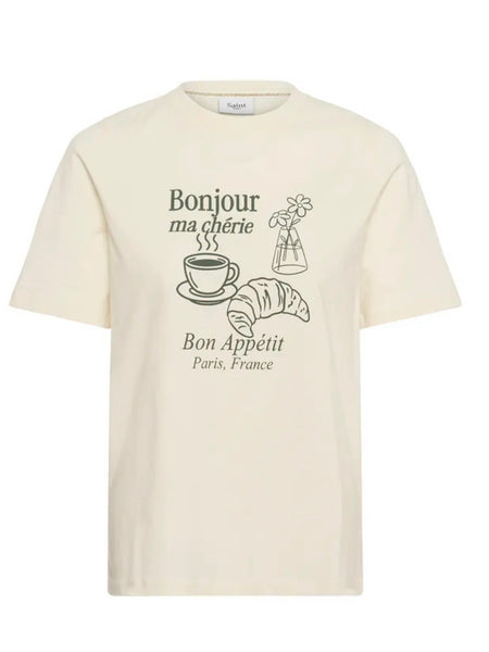 Bonjour Ma Chérie Graphic T-Shirt Shirt By Saint Tropez