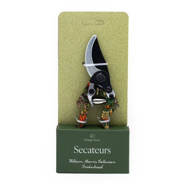 Orange Grove Secateurs - William Morris