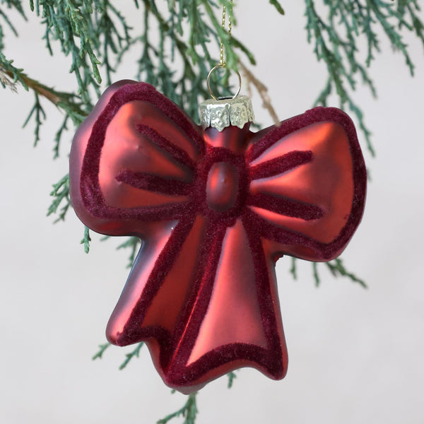 Red Bow Christmas Decoration