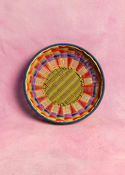 Woven Bowl Red/Olive by Maegen