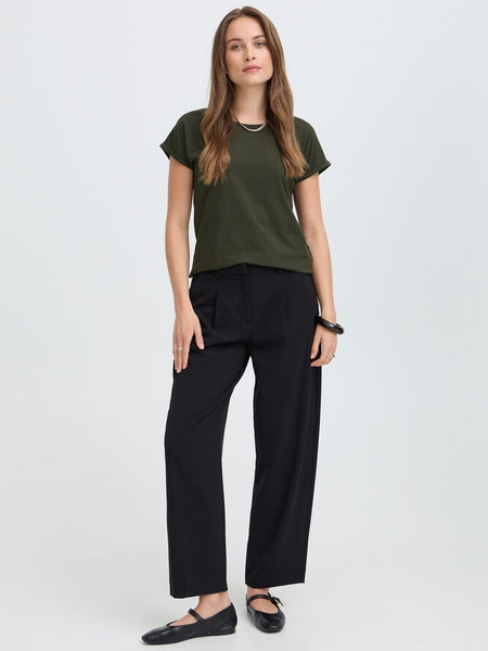 Dark Green Pamila T-Shirt by B Young