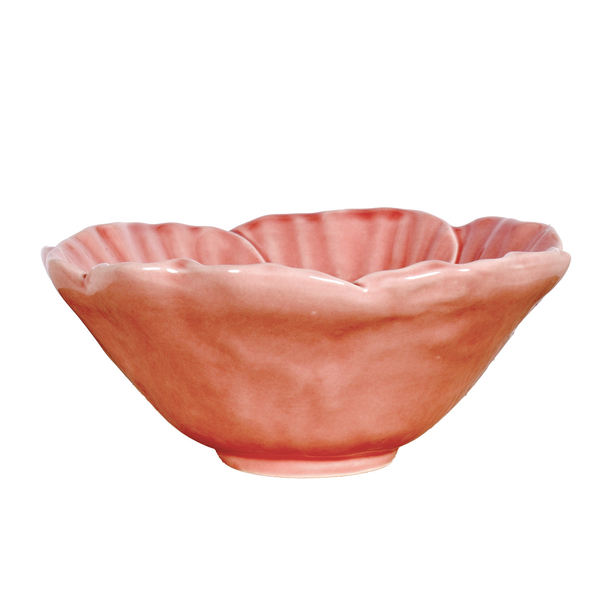 Pink flower bowl