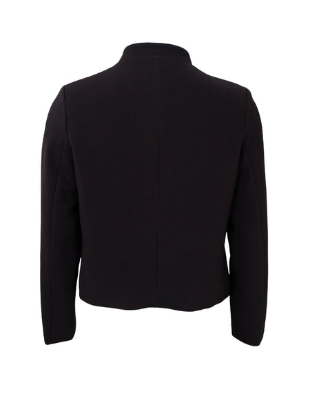Black Military Style Jacket By Black Colour