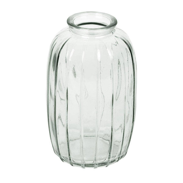 Clear Glass Bud Vase