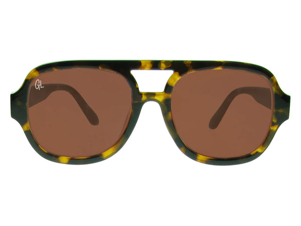 Polarised ‘McQUEEN’ Tortoiseshell Sunglasses By GoodLookers