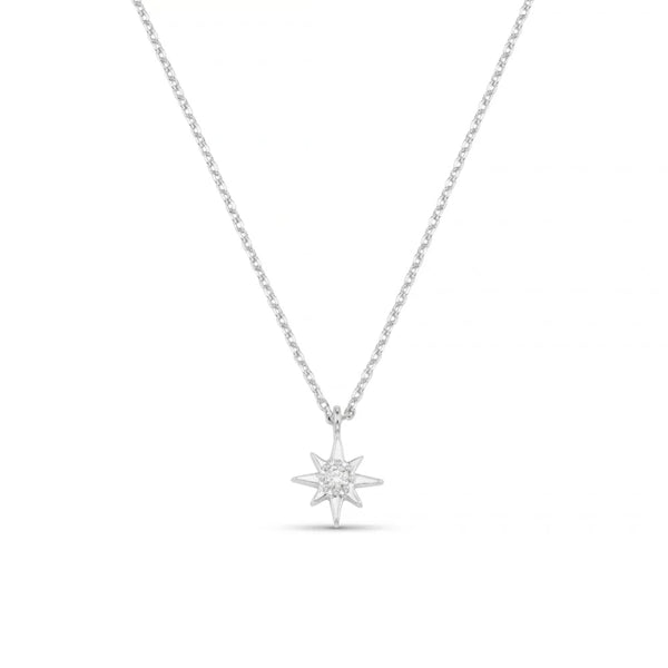 Silver Starburst Necklace Gift Box by Orelia