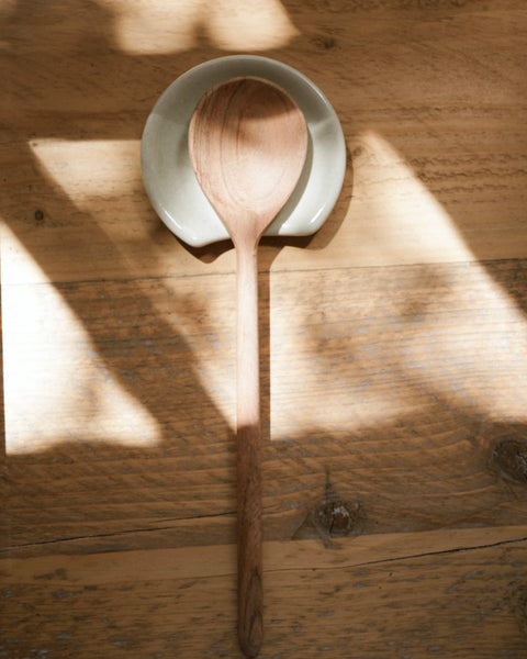 Acacia Wood Traditional Mixing Spoon