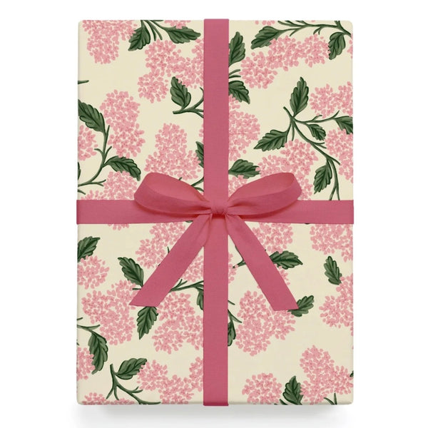 Pink Hydrangea Wrap Roll