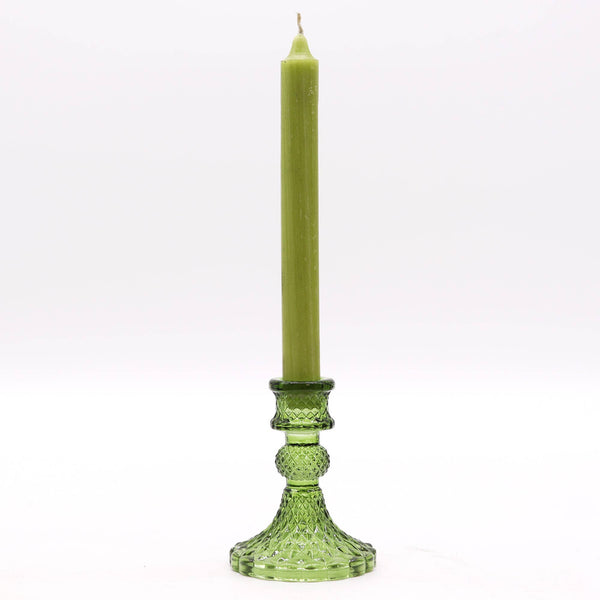 Green Vintage Candle Holder