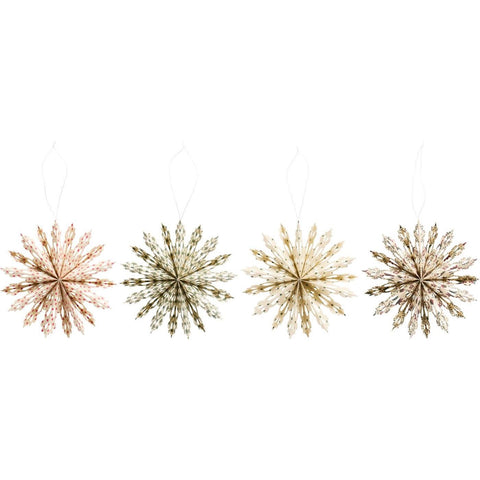 Hanging Snowflake Tree Decoration