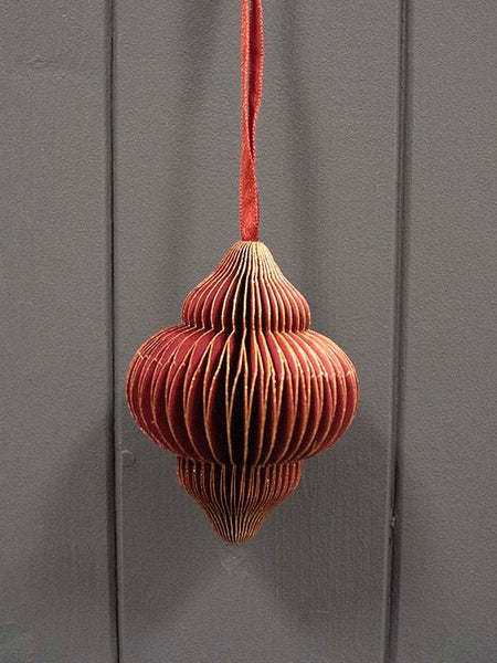 Red Hanging Handmade Lantern Paper Decoration