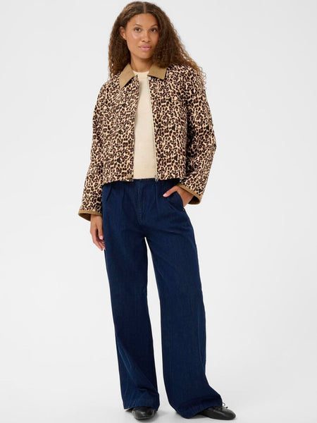 Leopard Print Jacket By Saint Tropez