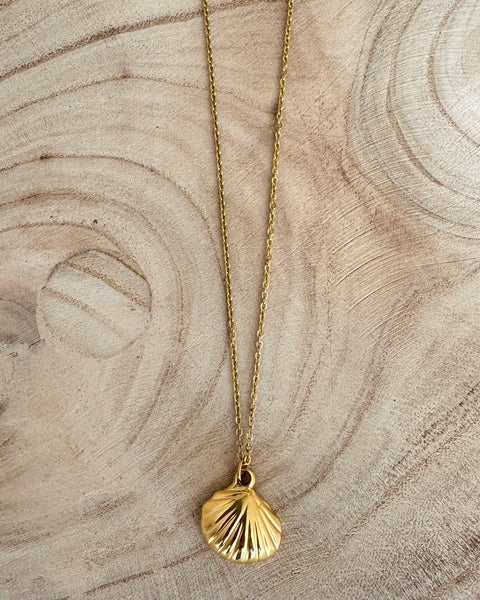 The Shell Shore Gold Plated Waterproof Necklace