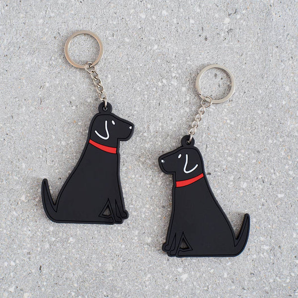 Keyring - Black Labrador