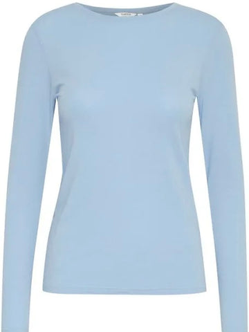 Sky Blue Jersey Basic Tee by B Young