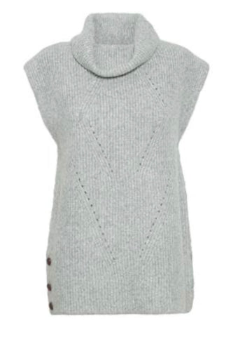 Grey Polo Tunic by Ichi