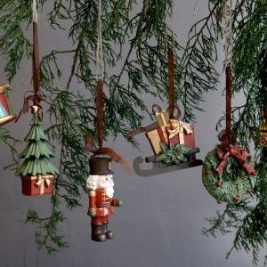 Christmas Drum Tree Decoration
