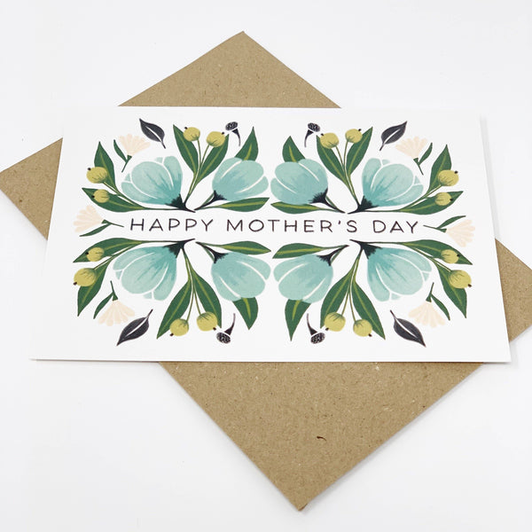 Happy Mother's Day - Floral Green by Lomond