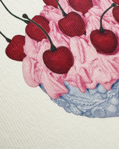 Strawberry Chantilly Cream Greeting Card | Birthday Card