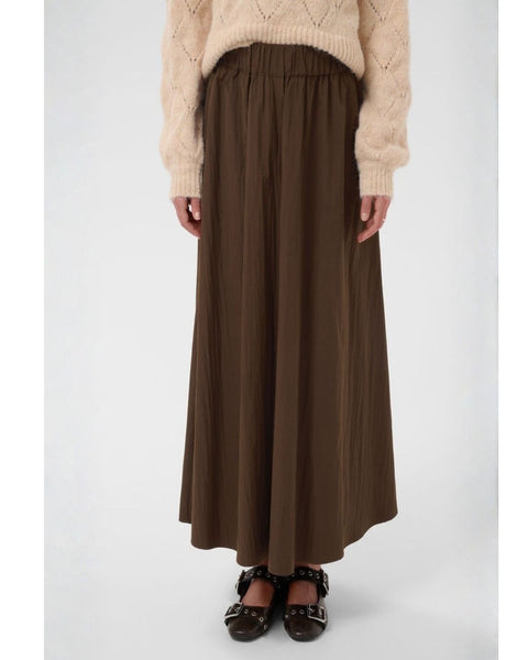 Chocolate A Line Skirt by Saint Tropez