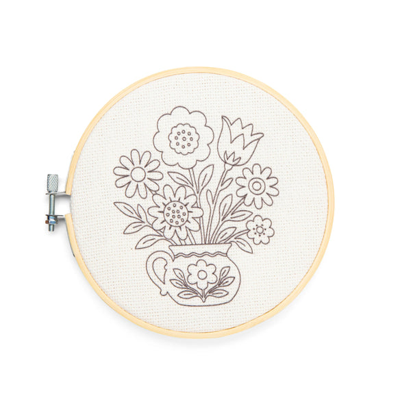 Flower Bouquet Punch Needle