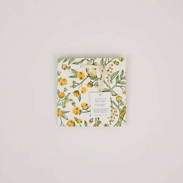 Block Printed Gift Bags Sunshine Refresh