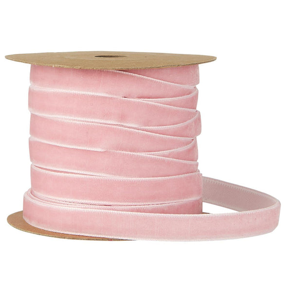 Light Pink Velvet Ribbon (10 m)