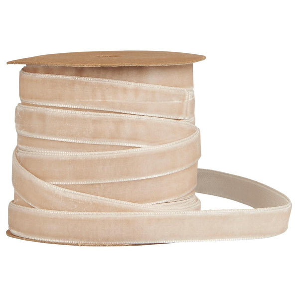 Beige Velvet Ribbon (10 m)