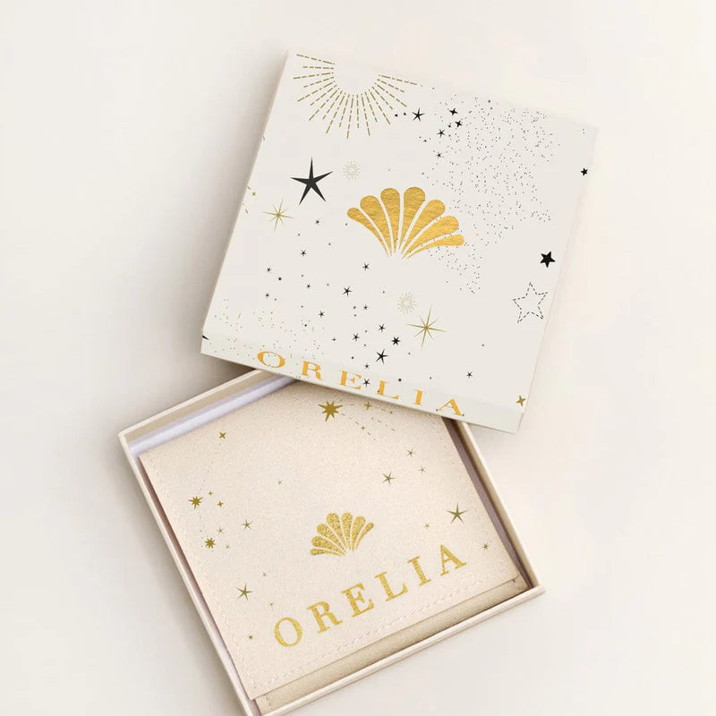 Gold Starburst Necklace Gift Box by Orelia
