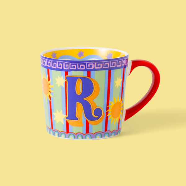 Alphabet Mugs by Eleanor Bowmer