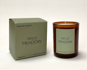 Wild Meadow Heritage Range - 20cl Amber Candle