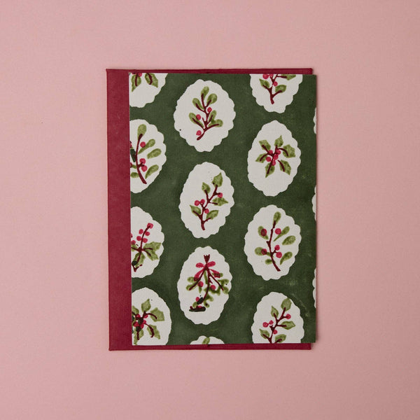 Scallop Tiles Holly Green