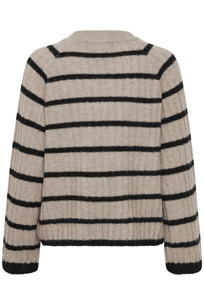 Black Striped Jumper by B Young