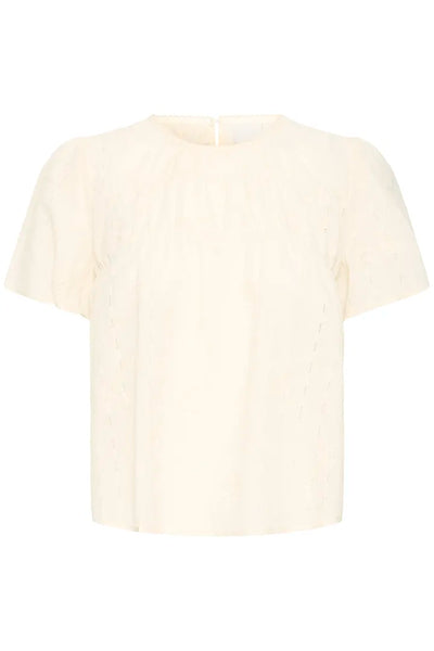 Birch Pretty Smock Blouse by Ichi