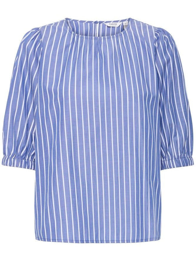 Blue Striped Blouse by B Young