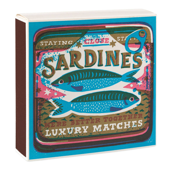 Sardine Square Matchboxes
