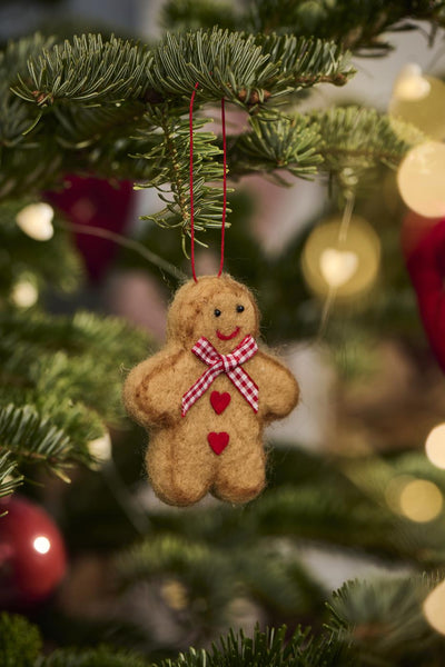 Gingerbread Man Hanging Tree Decoration