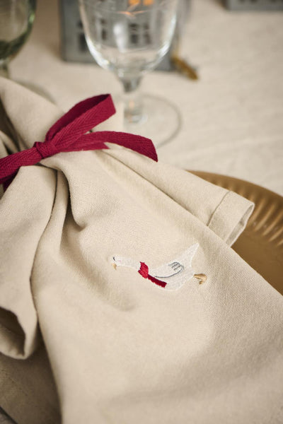 Linen Goose Napkin