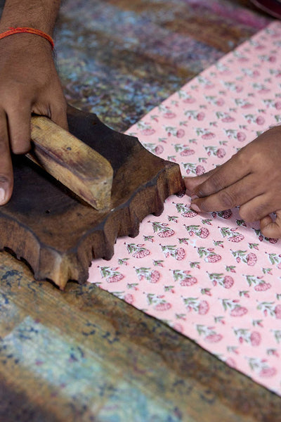 Block Printed Gift Bags Blush Refresh